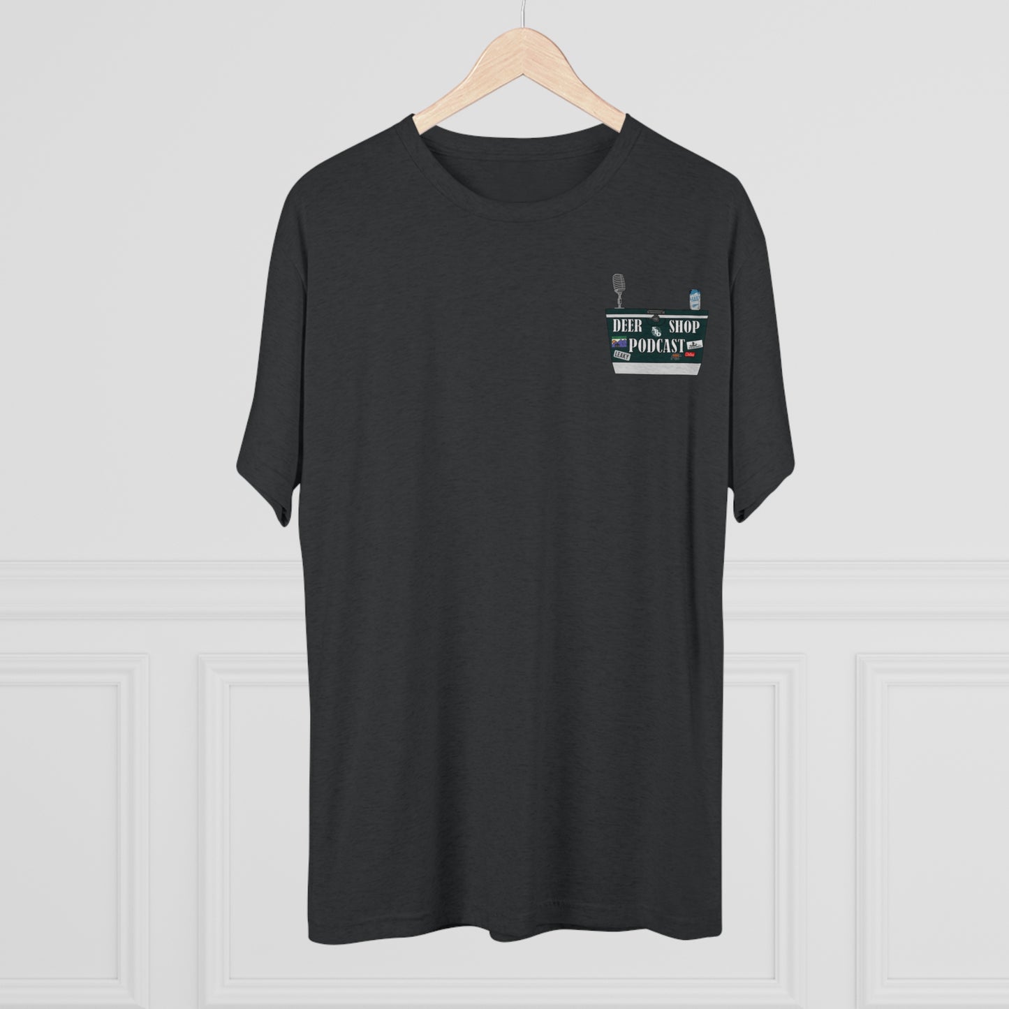 Side By Side Buck Tri-Blend Crew Tee