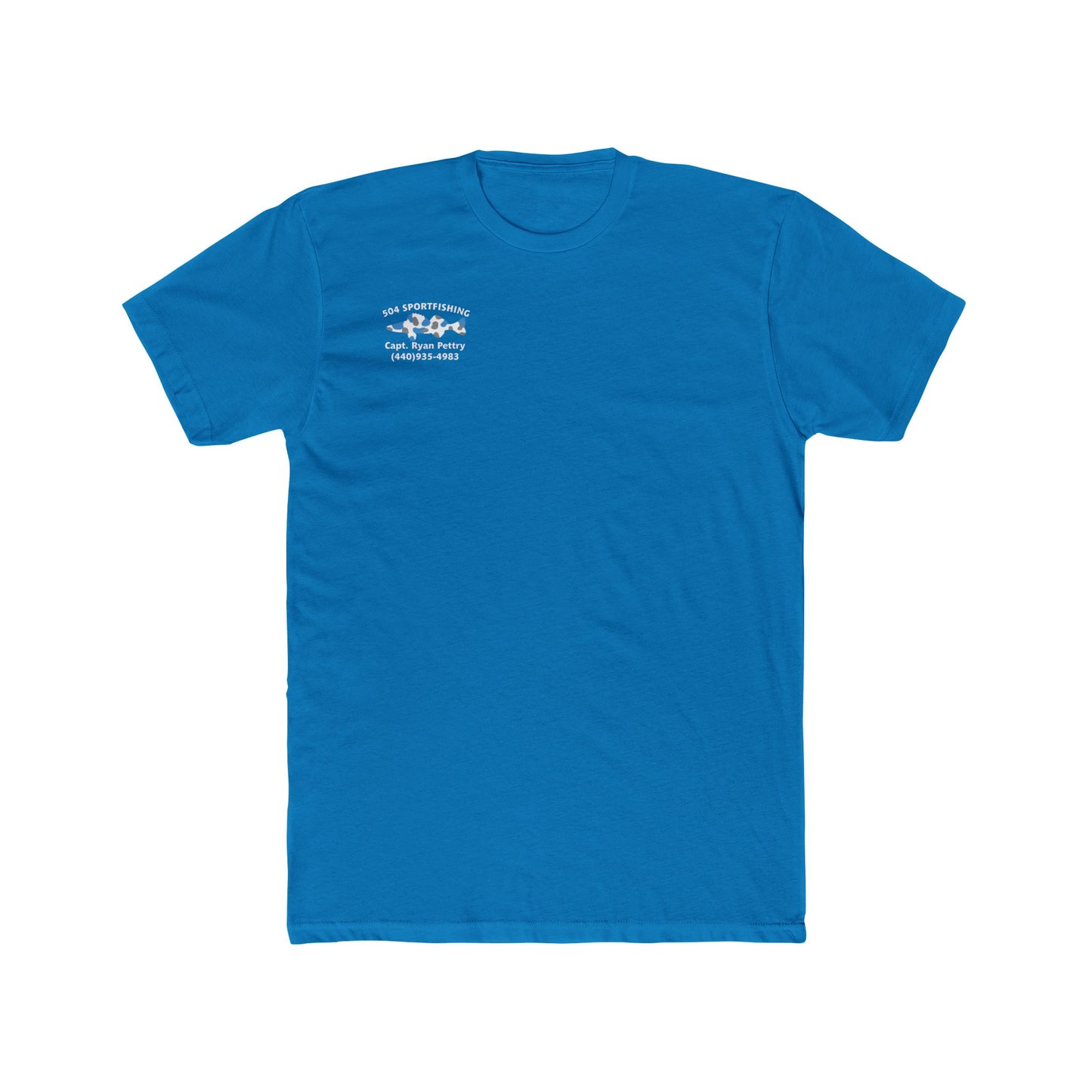 504 Sportfishing Blue Lake Erie Crew Tee