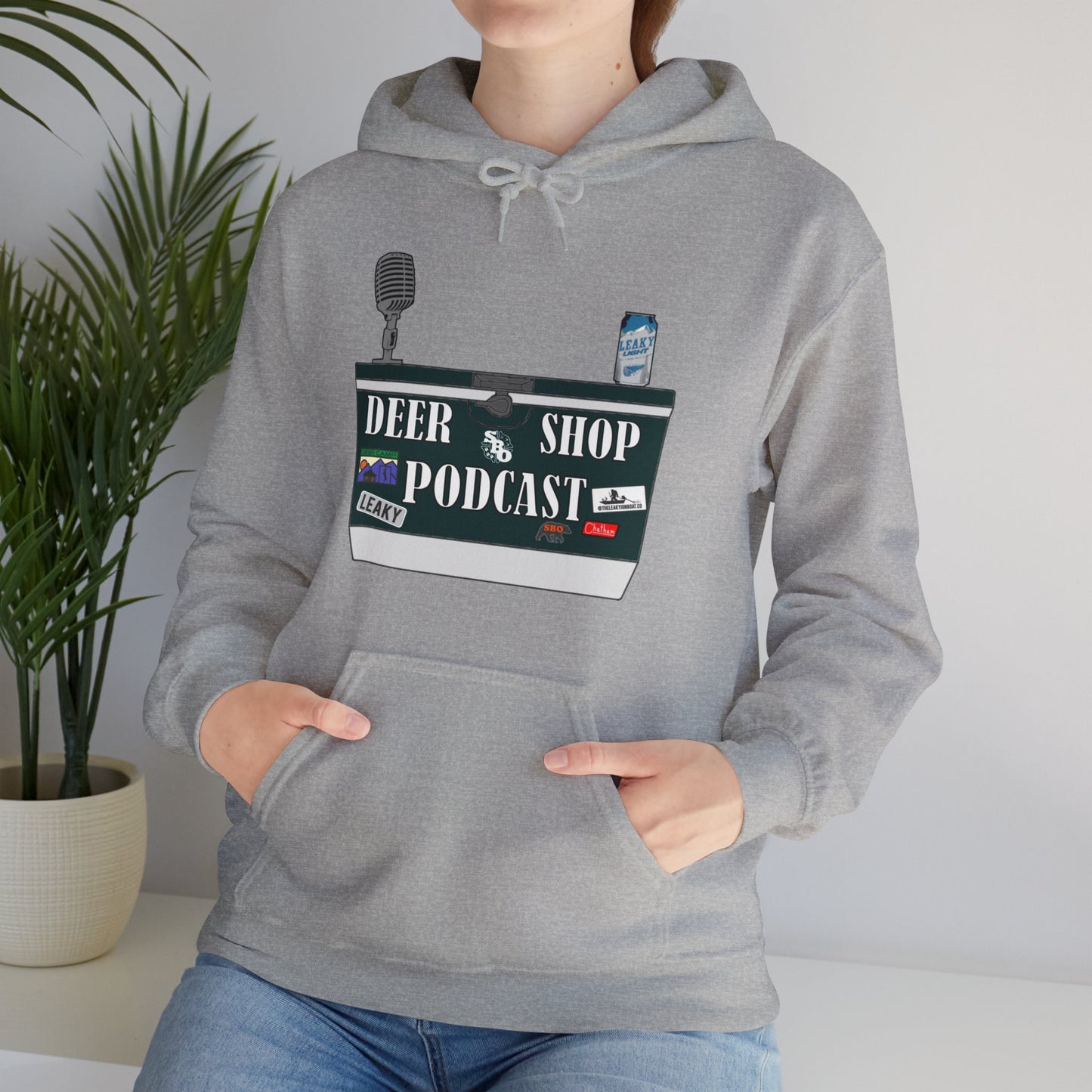 Deer Shop Podcast Hooded Sweatshirt