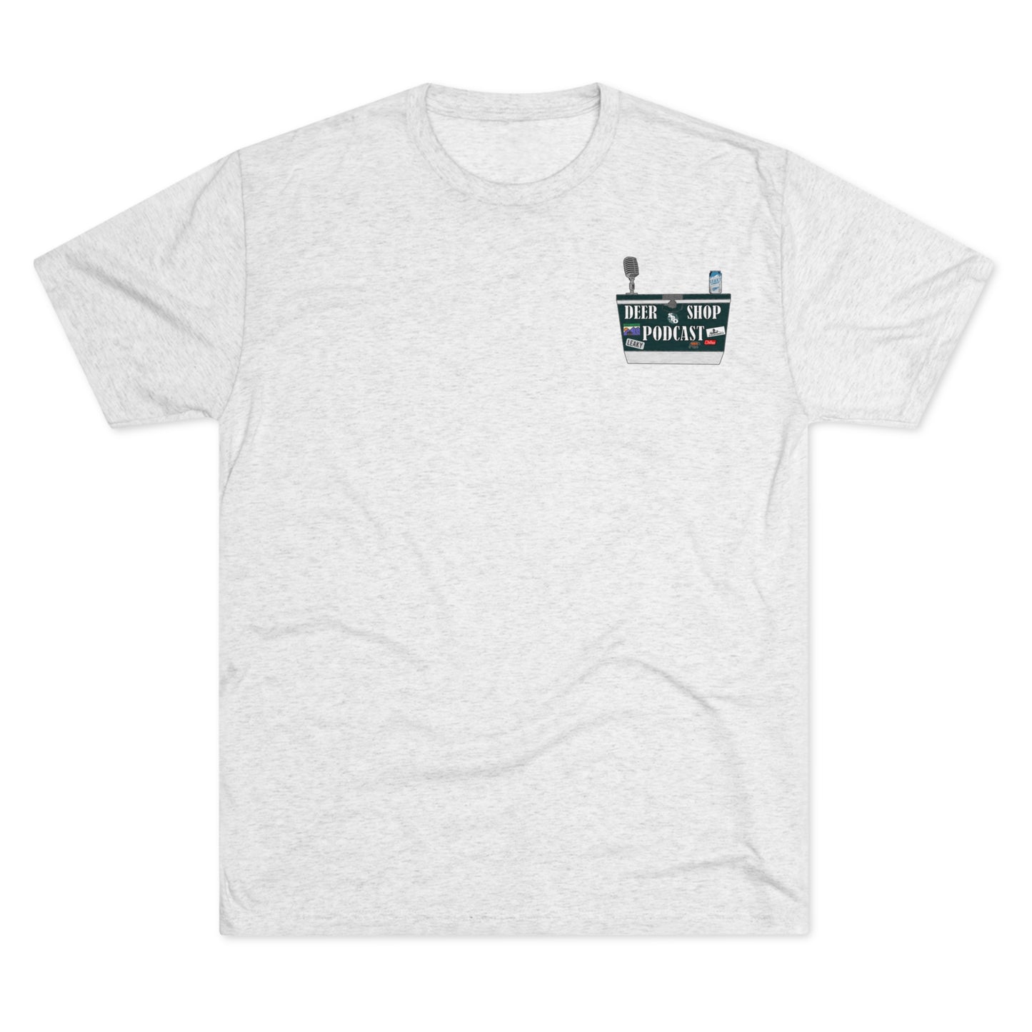 Side By Side Buck Tri-Blend Crew Tee