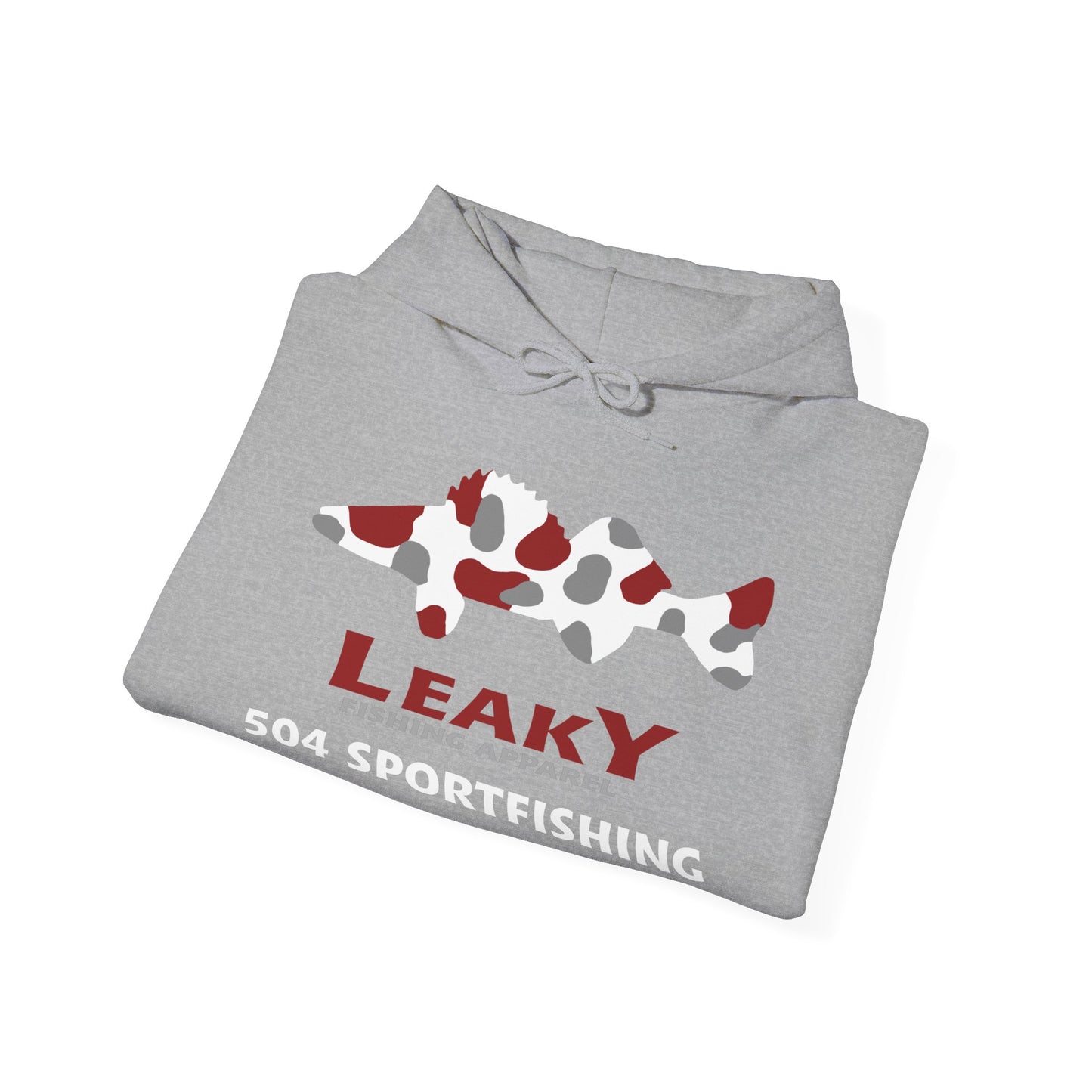 504 Sportfishing Red Walleye Hooded Sweatshirt