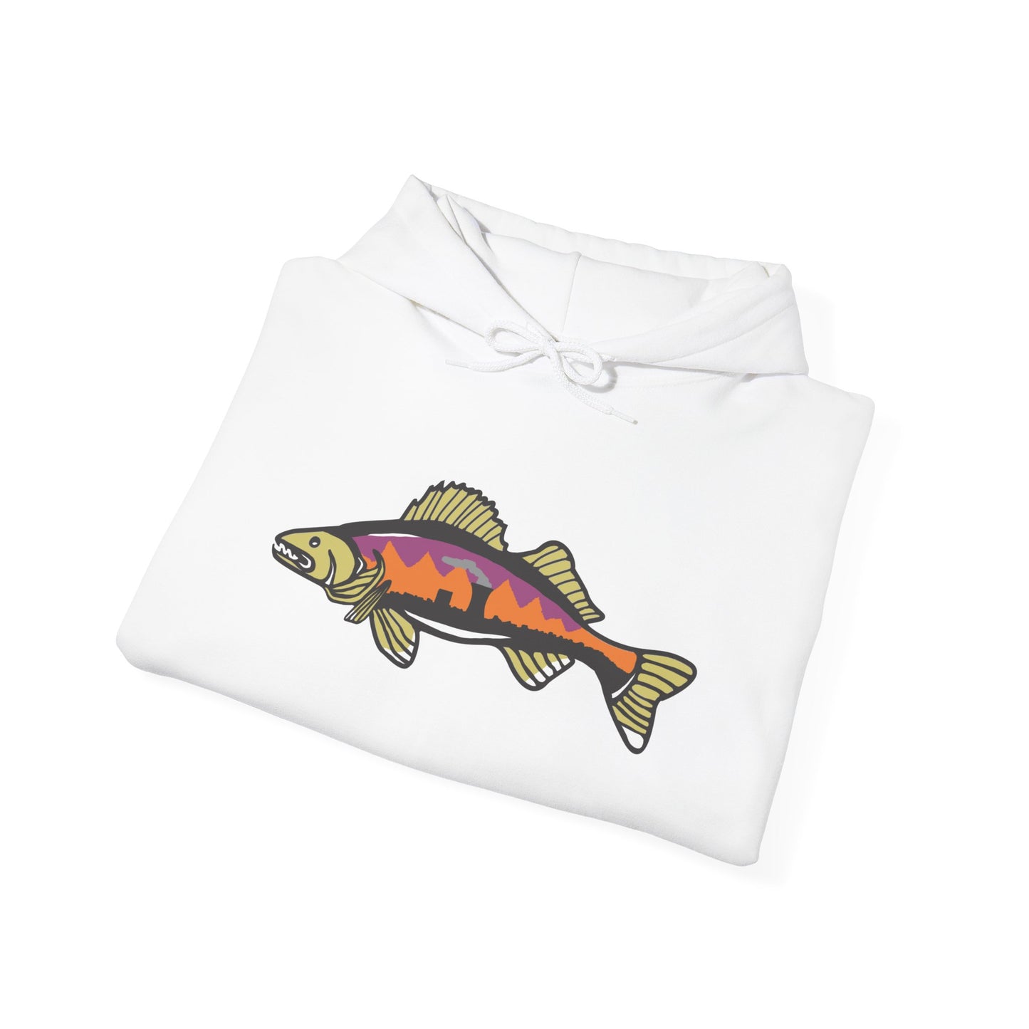 Walleye Hooded Sweatshirt