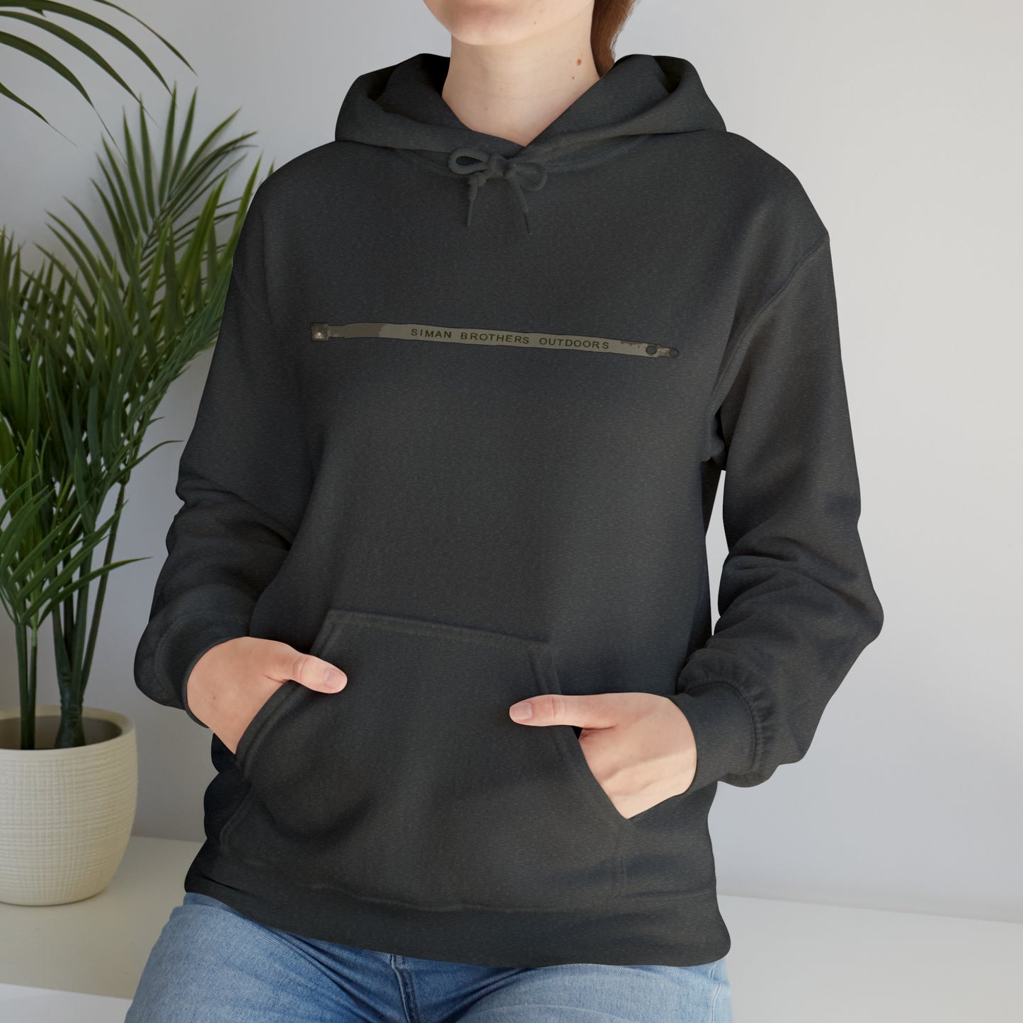 Metal Deer Tag Hoodie
