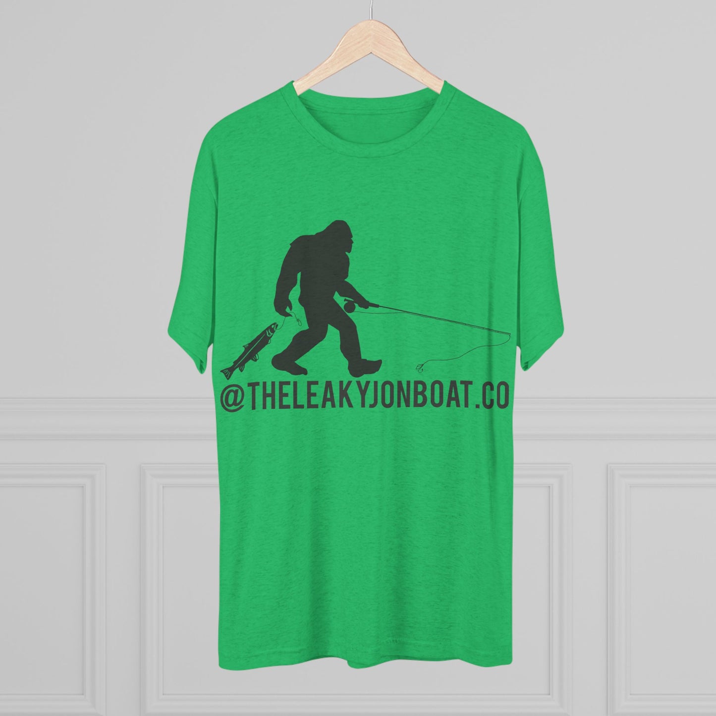 Bigfoot Fishing Tri-Blend Crew Tee