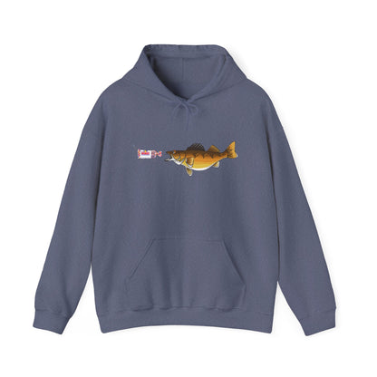Walleye Chasing Wonderbread Hooded Sweatshirt