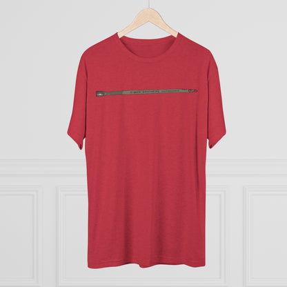 Metal Deer Tag Tri-Blend Crew Tee