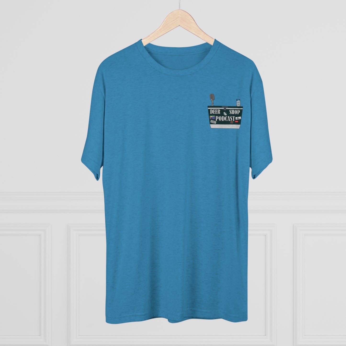 Side By Side Buck Tri-Blend Crew Tee