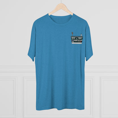 Side By Side Buck Tri-Blend Crew Tee