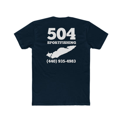504 Sportfishing Blue Lake Erie Crew Tee