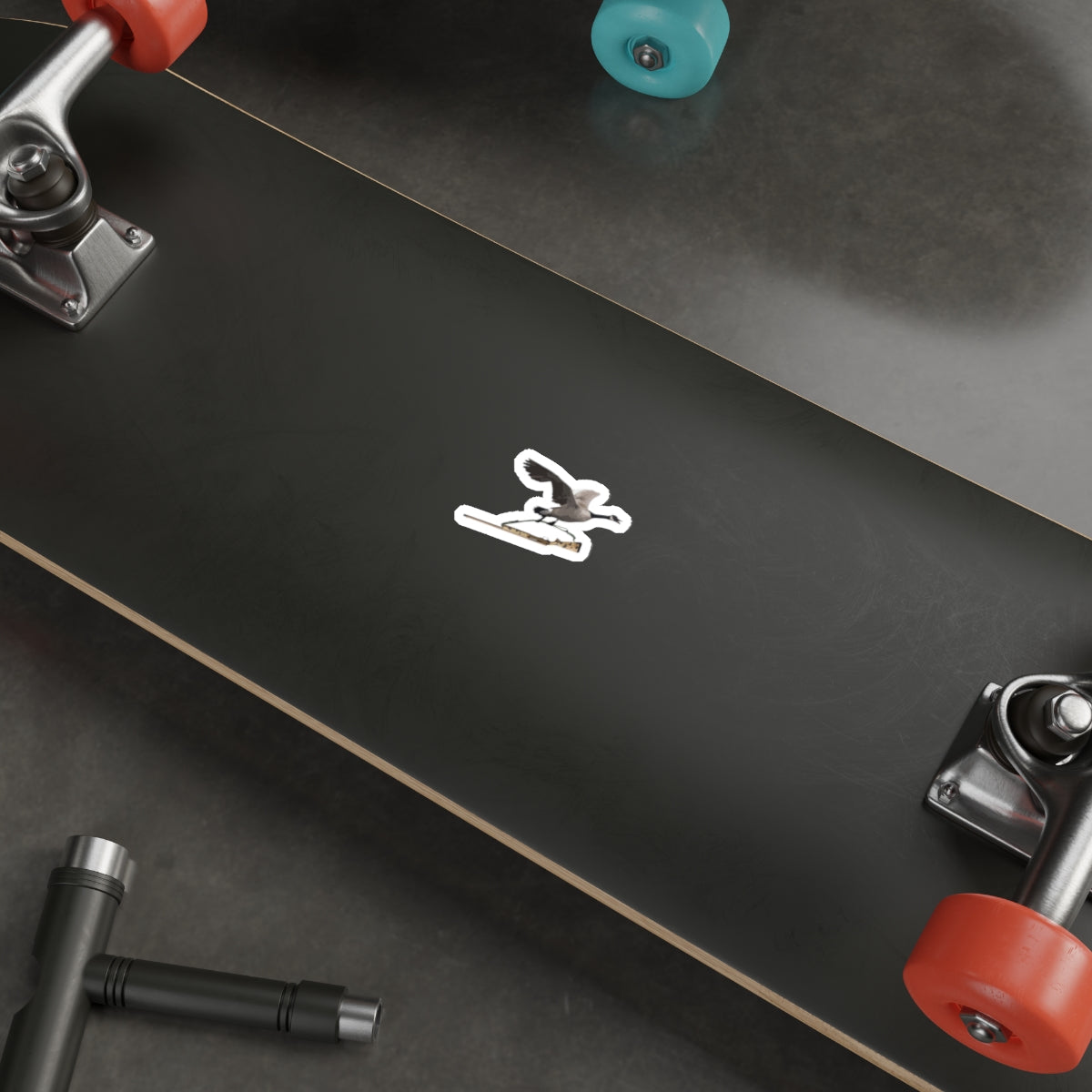 Goose Gun Sticker