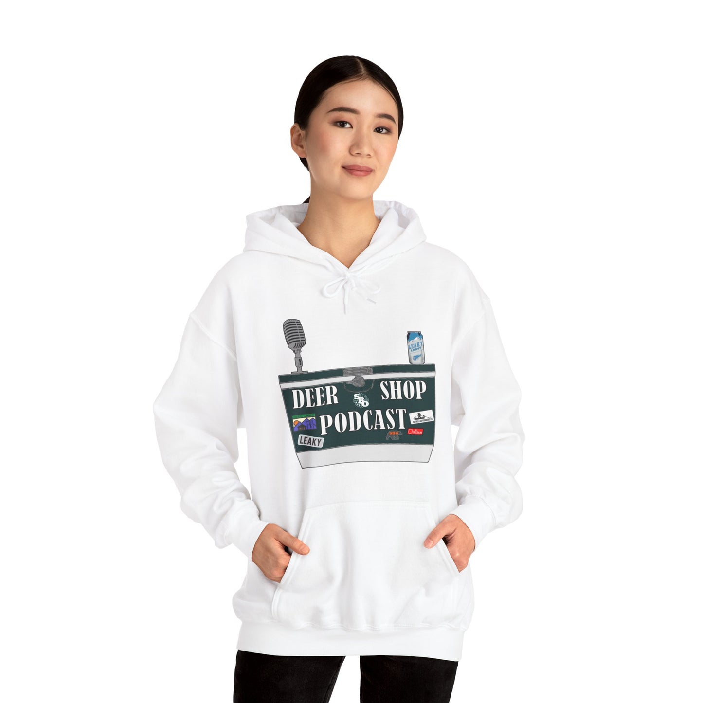 Deer Shop Podcast Hooded Sweatshirt