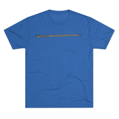 Metal Deer Tag Tri-Blend Crew Tee