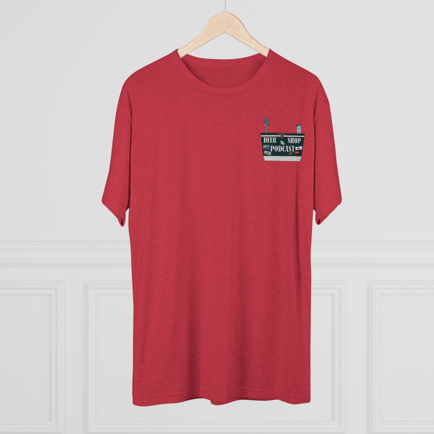 Side By Side Buck Tri-Blend Crew Tee