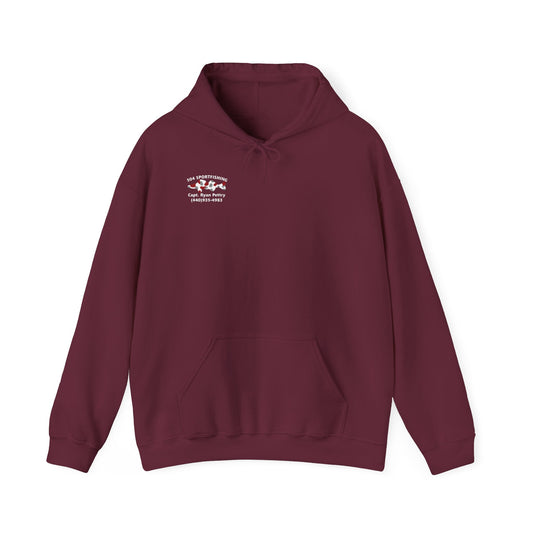 504 Sportfishing Red Logo Hooded Sweatshirt