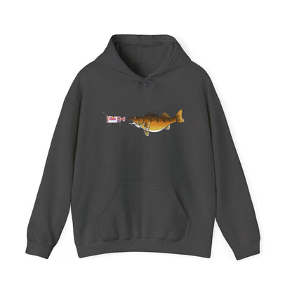 Walleye Chasing Wonderbread Hooded Sweatshirt