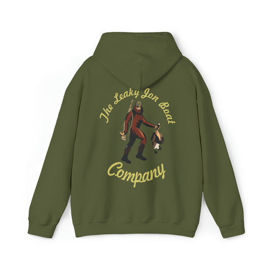 Sasquatch Geese Canadian Bigfoot Goose Hunting Hoodie 