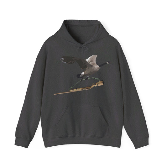 goose hunting hoodie hooded sweatshirt canaian geese 