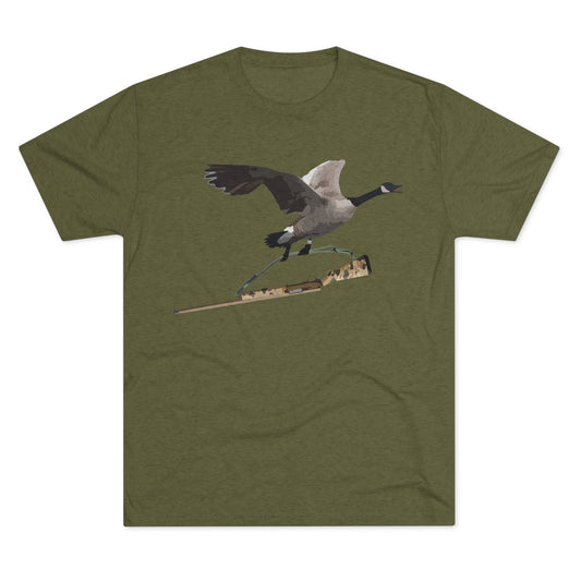 crew tee hunting browning a5 Goose tee shirt pterodactyl 