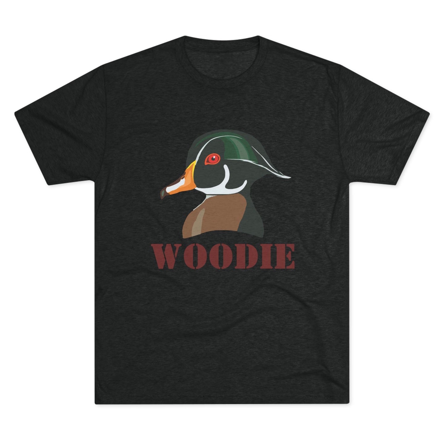 woodie tee crew t-shirt shirt wood duck woodduck hunting drake 