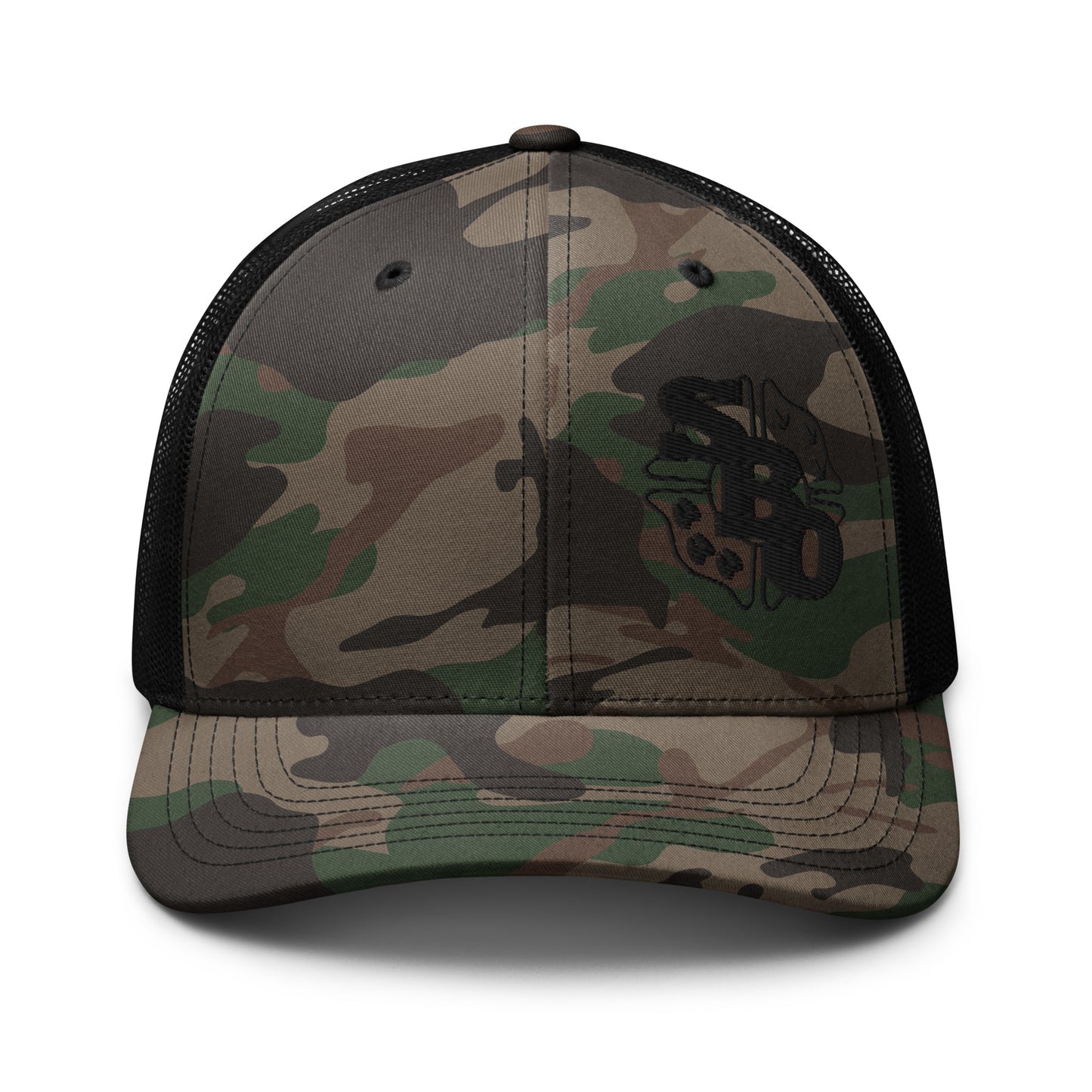 Camo Siman Brothers Outdoors Trucker Cap