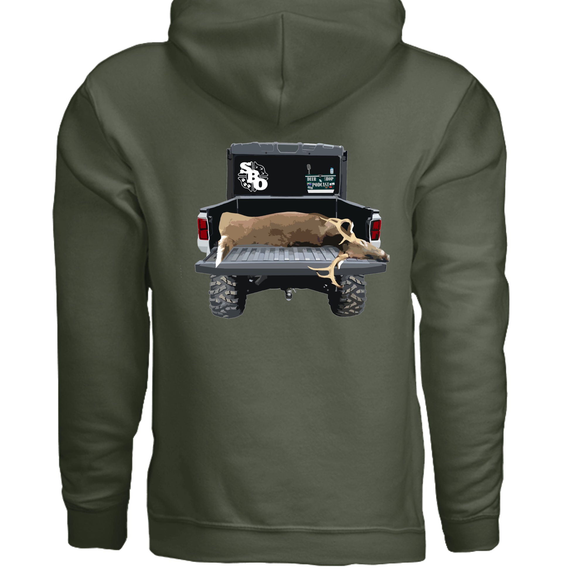 MILITARY GREEN - SF500 - BACK