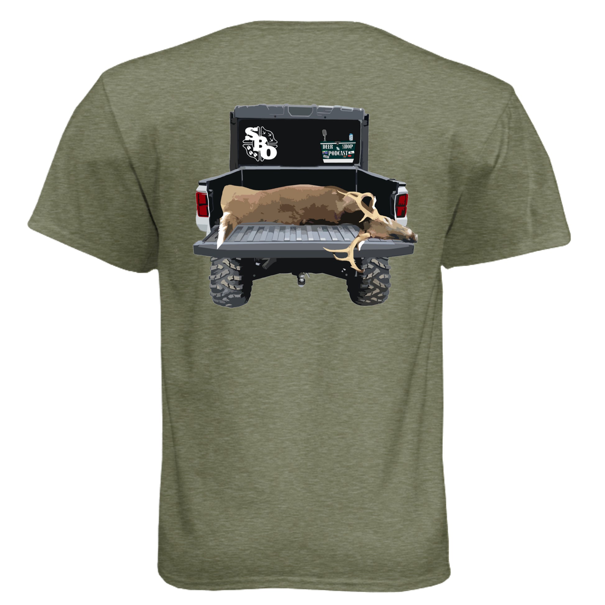 MILITARY GREEN - 6010 - BACK