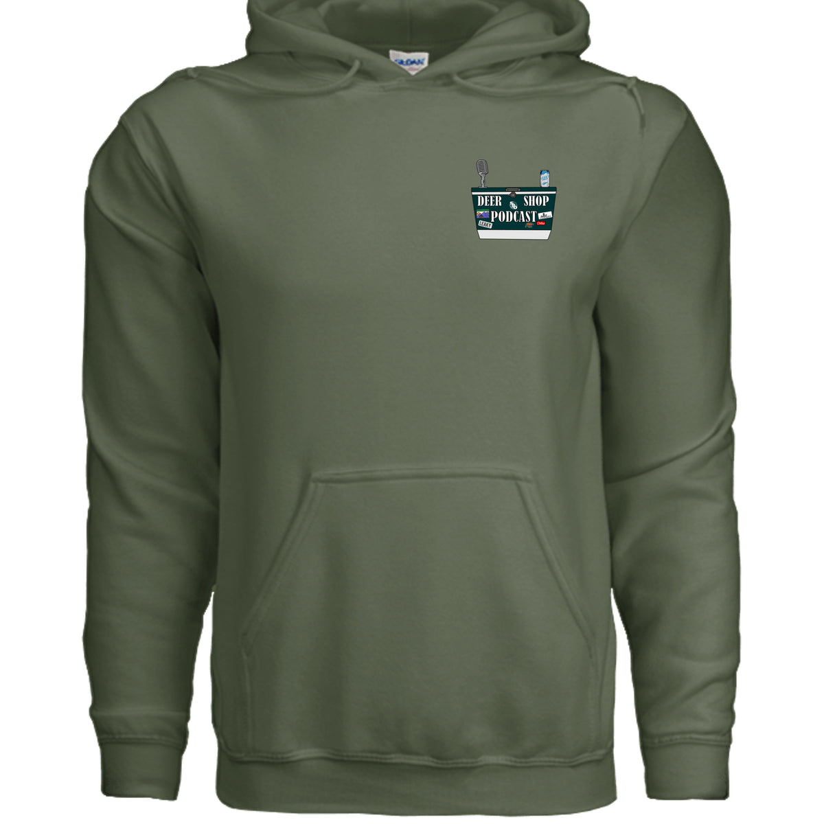 MILITARY GREEN - G185 - FRONT
