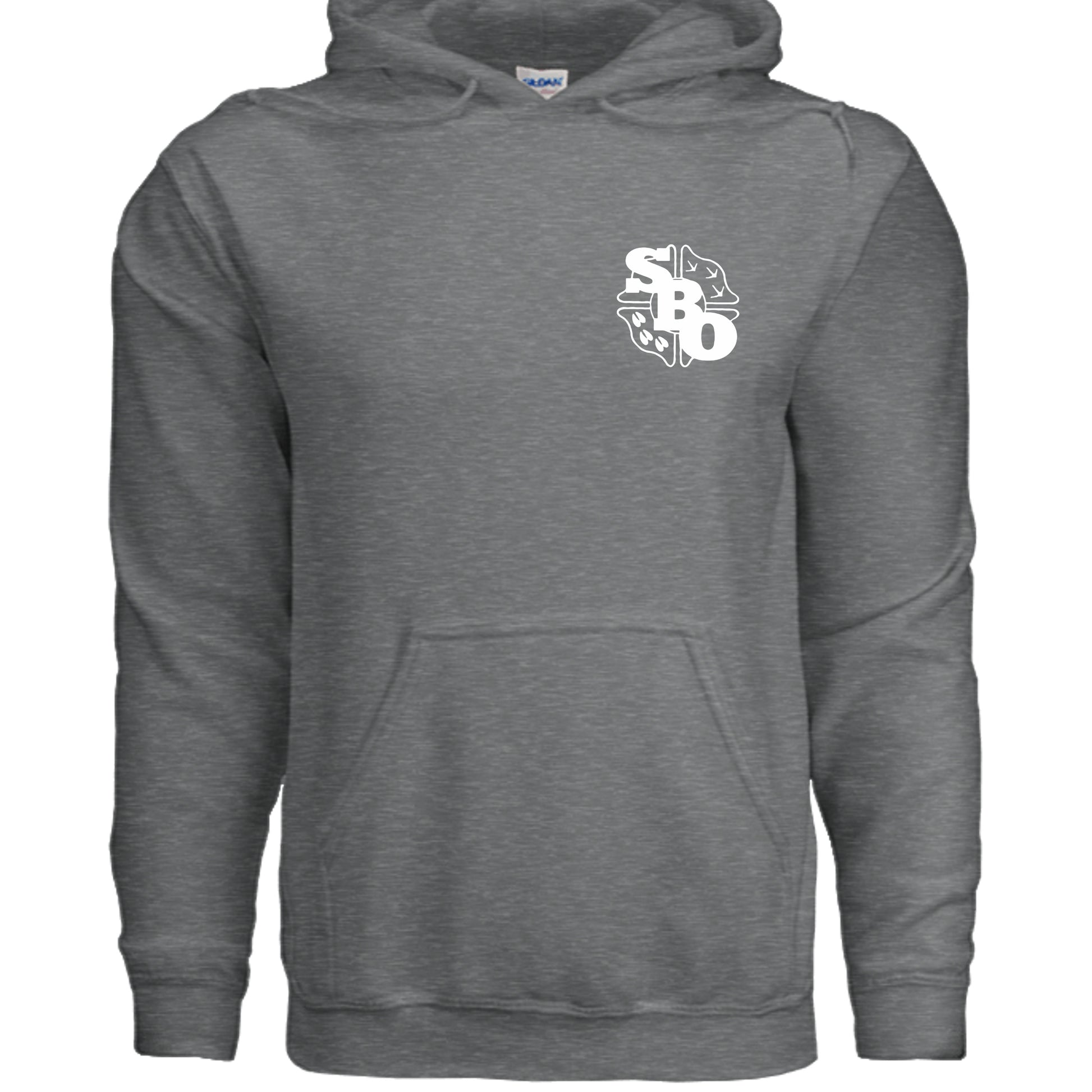 Fan Charcoal Heather - G185 - FRONT