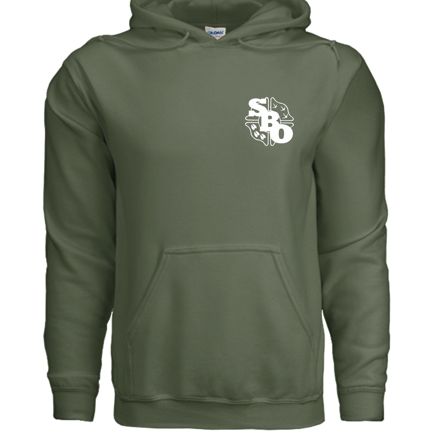 MILITARY GREEN - G185 - FRONT