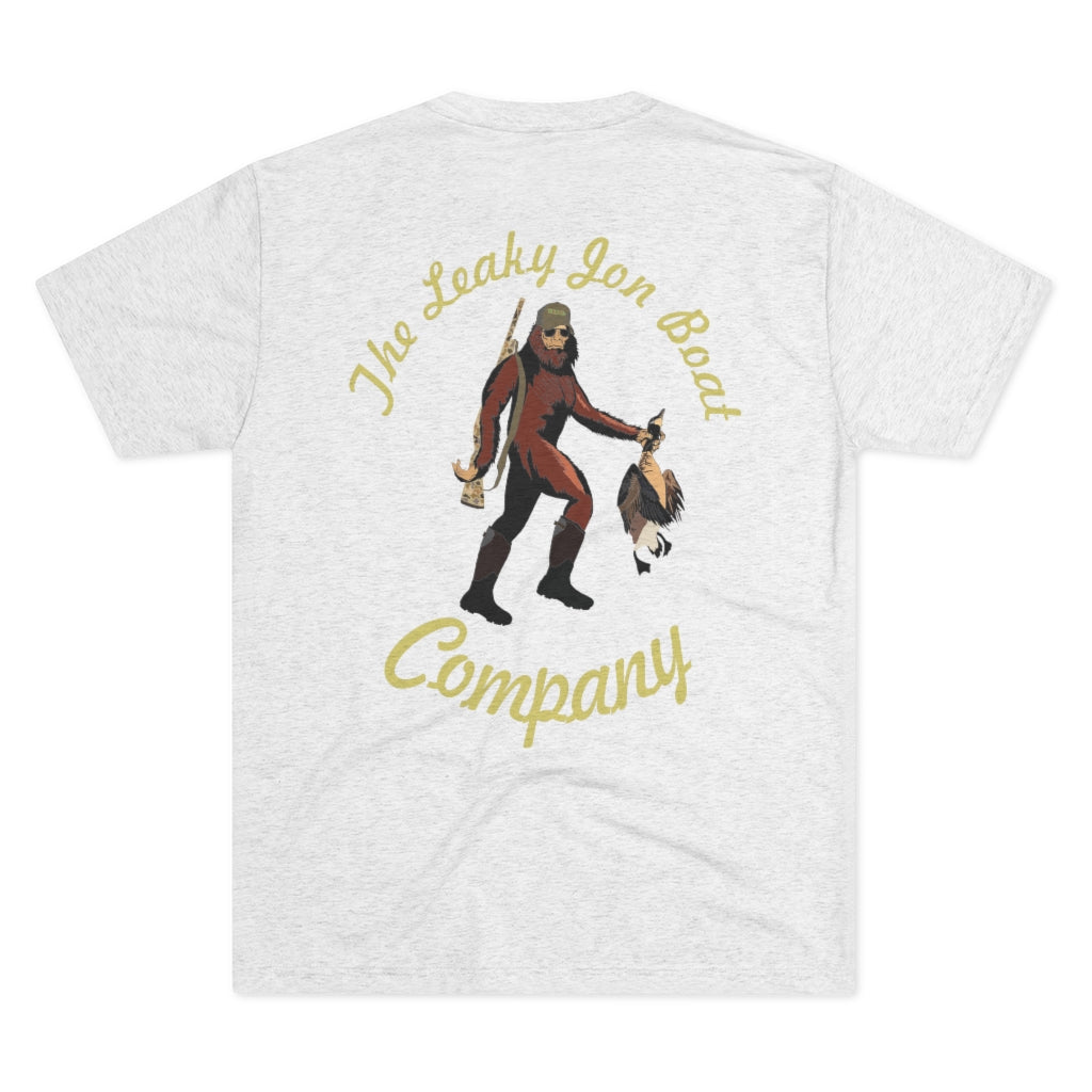 bigfoot with a goose shirt 