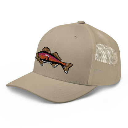 Walleye Horizon Trucker Cap