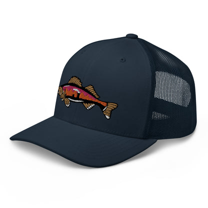 Walleye Horizon Trucker Cap